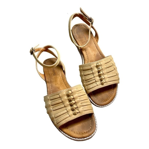 AMELIA, TAN, SLINGBACK, COZY & STYLISH SANDAL. SIZE 8 - Picture 3 of 7